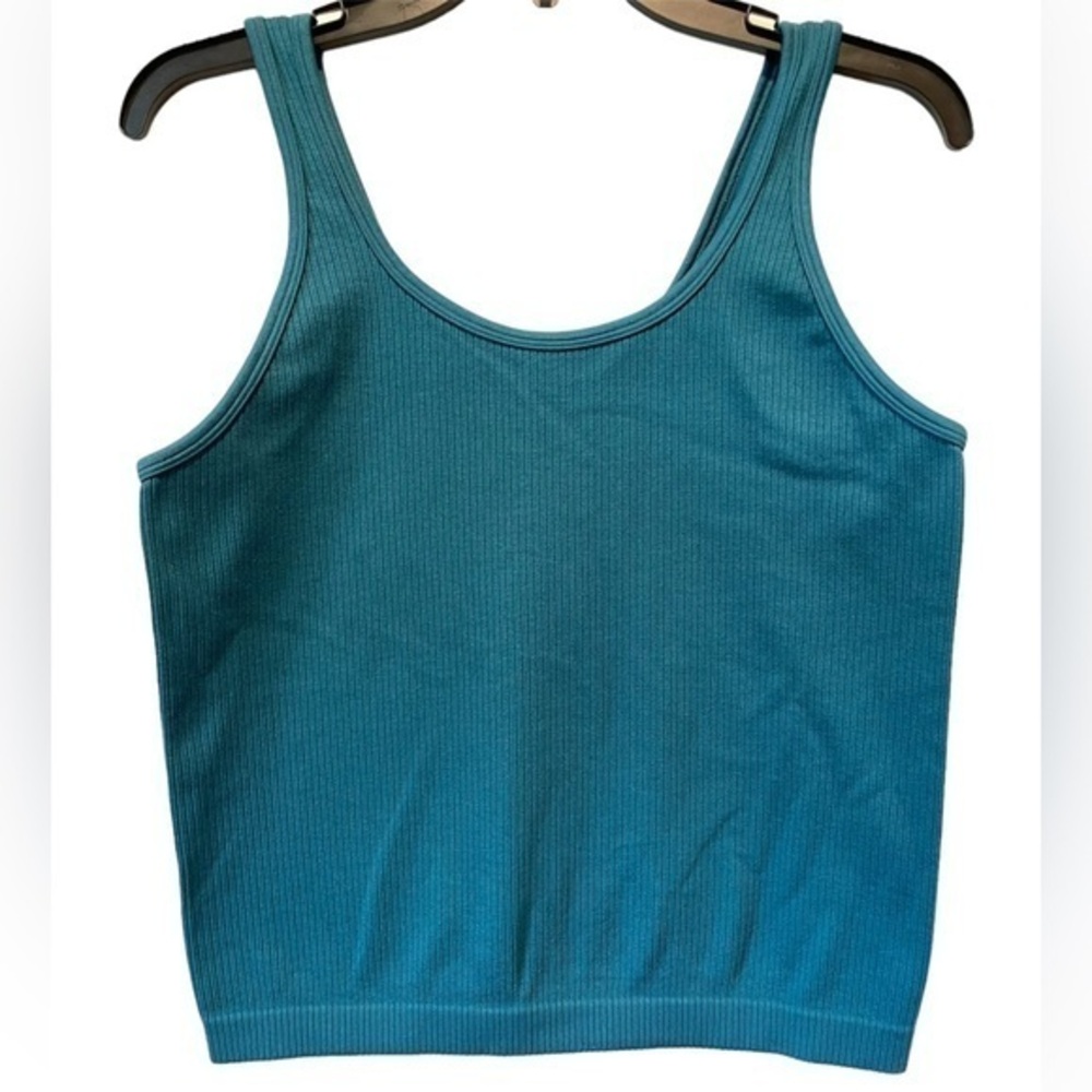 3/$25 Teal, Bodycon, Ribbed, Tanktop - Size XXL
